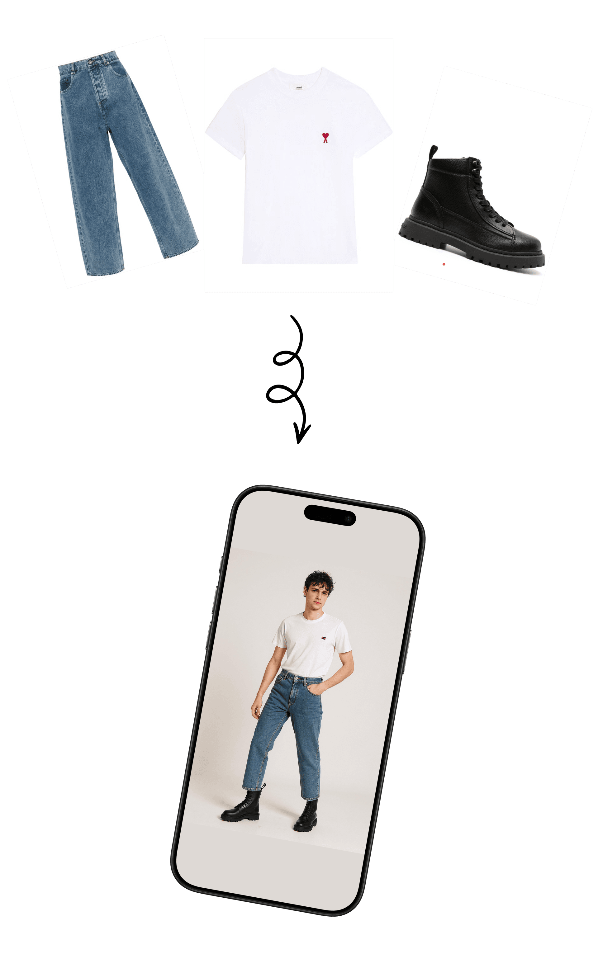 Fashion mix and match left